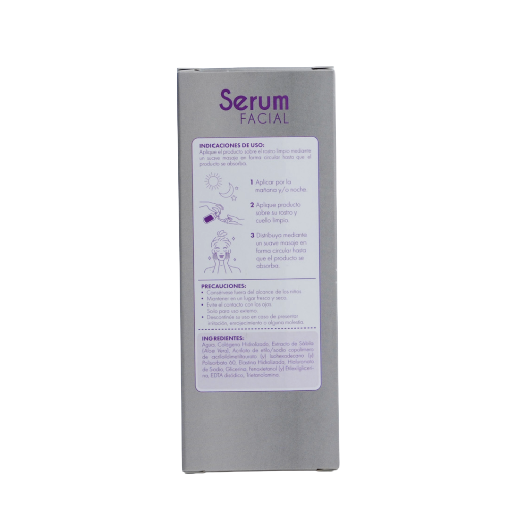 Serum Facial con 10% de Colágeno Cont. Neto 30mL - Imagen 4